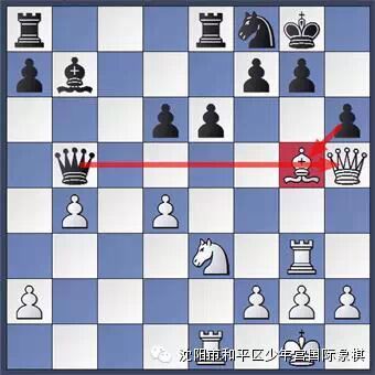 攻王技巧 4 连续闪将-跷跷板the see-saw (磨盘战术） 国象资料 第7张