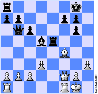 攻王技巧 4 连续闪将-跷跷板the see-saw (磨盘战术） 国象资料 第5张