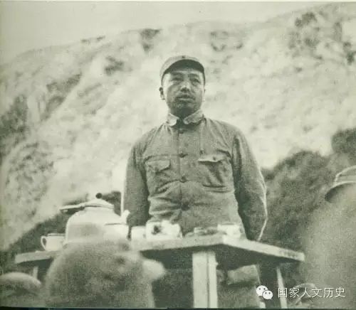 彭德怀1940年在太行山敌后抗日根据地发表讲话