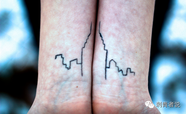 极简主义者们的纹身图案