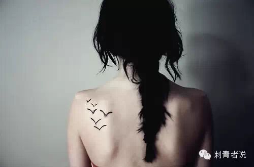 极简主义者们的纹身图案