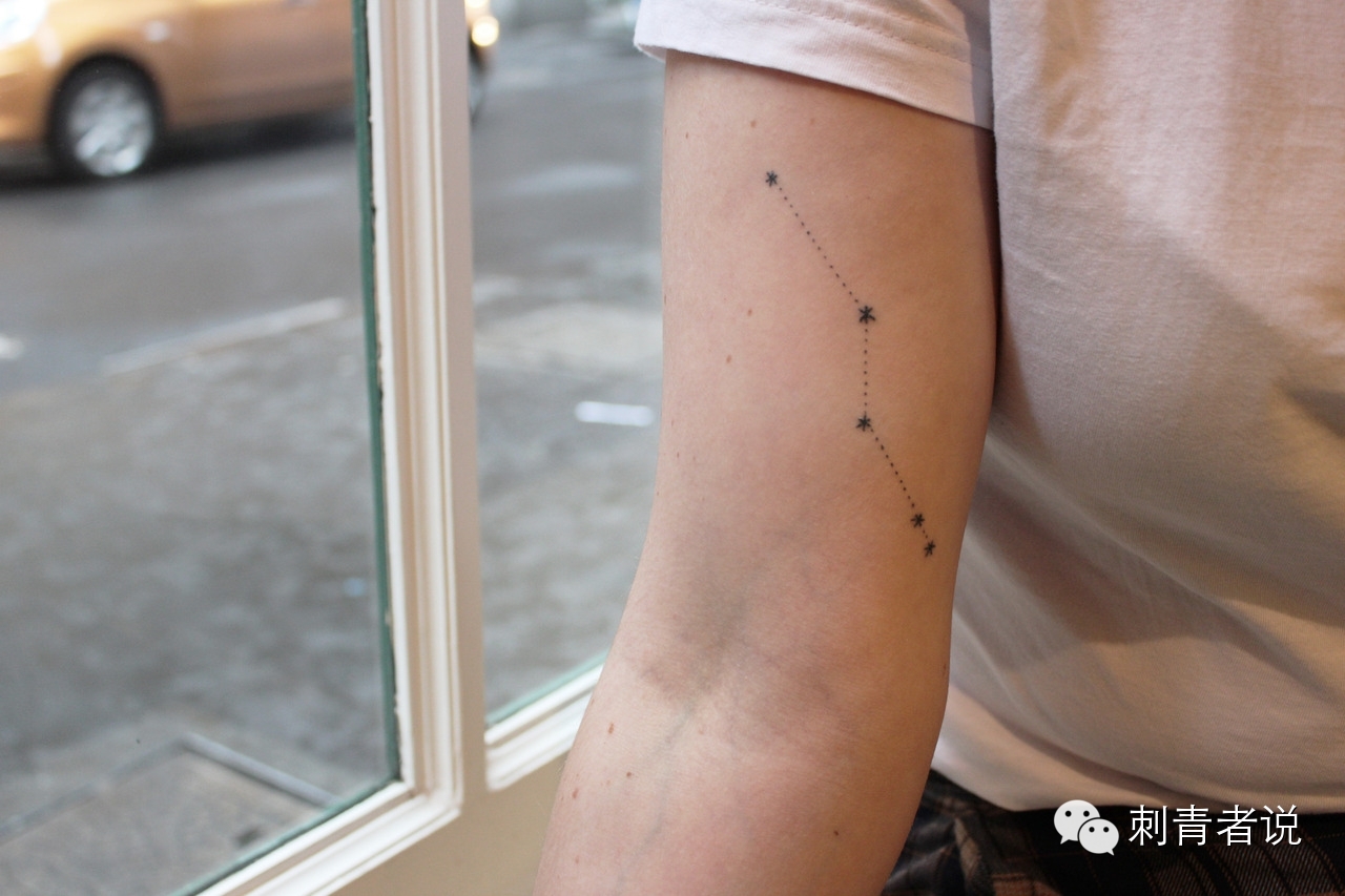 极简主义者们的纹身图案