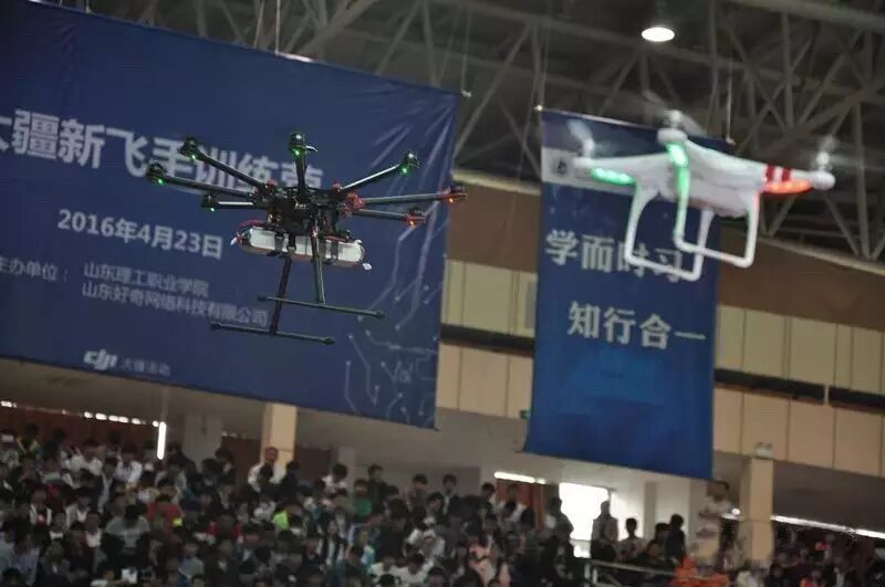 一場別開生面的視覺盛宴--大疆新飛手訓練營首次走進濟寧