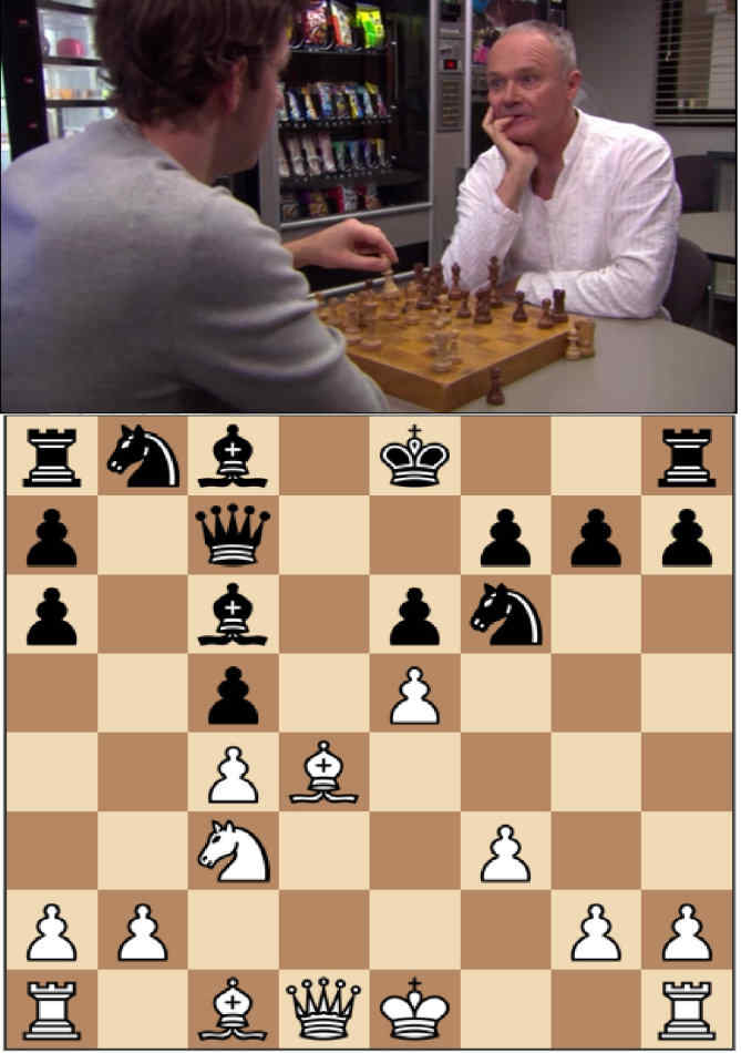 电影或动画中出现的国际象棋对局 趣味国象 第5张