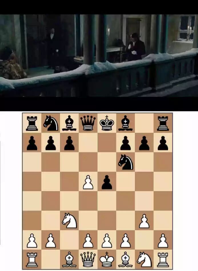 电影或动画中出现的国际象棋对局 趣味国象 第7张