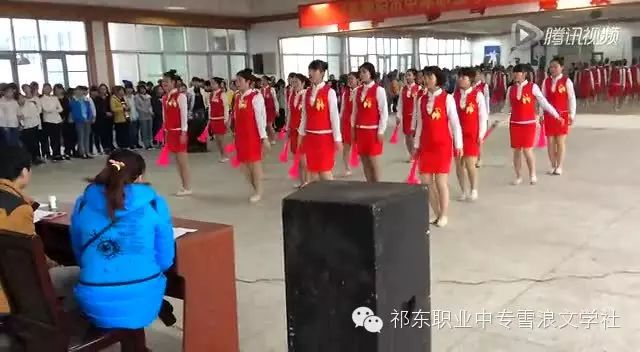 请关注祁东职业中专雪浪文学社微信公众号