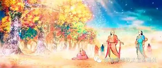 美妙绝伦的西方极乐世界景色