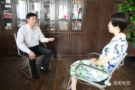 吴健副主席接受人民网安徽频道记者联合采访