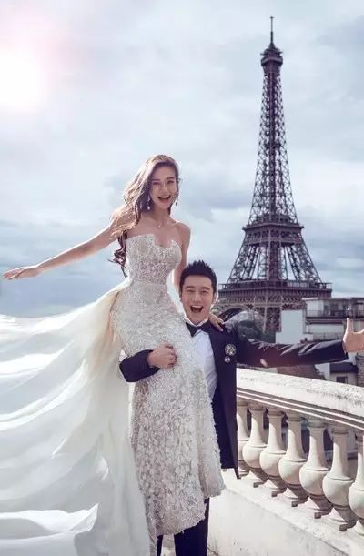 angelababy黄晓明大婚 揭秘最奢华明星婚纱照
