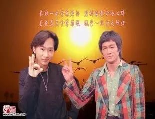 李小龙黄家驹葬礼现场...