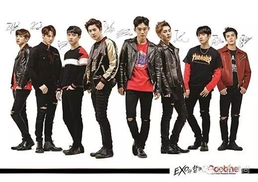 EXO“网络男友”的魅力对决 举手投足间英俊潇洒