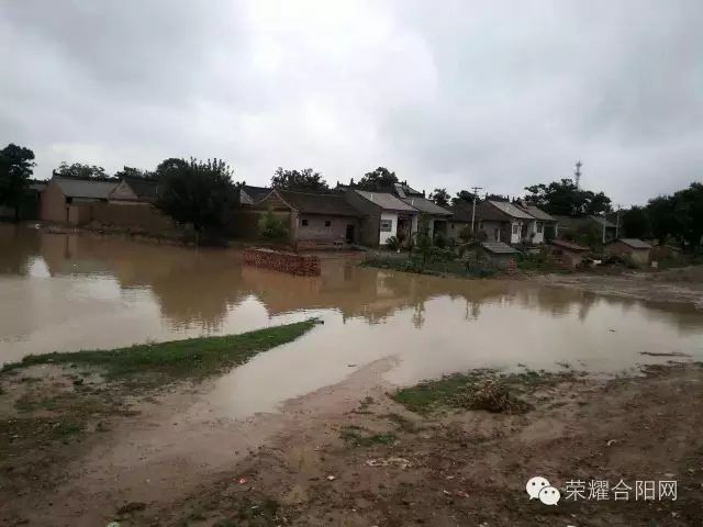 【今日头条】大雨后的合阳农村,断壁残垣!