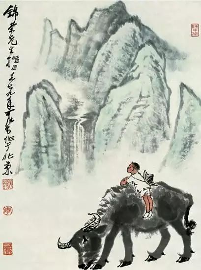 【数风流人物】李可染画牛欣赏