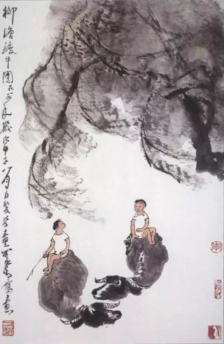 【数风流人物】李可染画牛欣赏