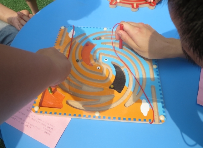 幸福“六一”，快乐游艺，分享智障小朋友们的快乐节日