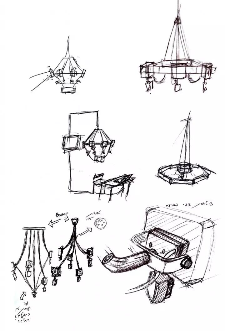 圆形监狱吊灯，让你一举一动都被监控