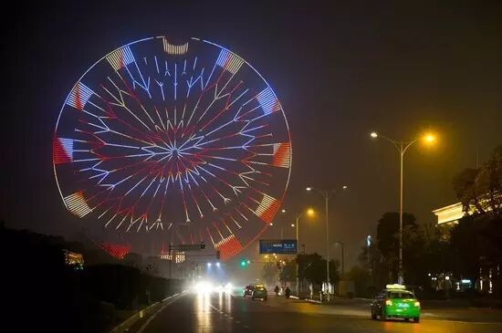 案例丨打造南昌璀璨灯光秀，爱克添彩绘就新画卷