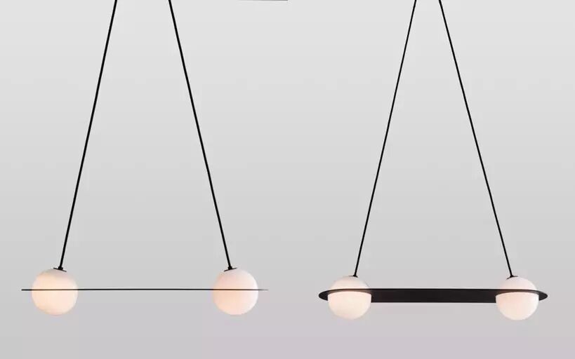 灯具 | 线条简洁流畅的吊灯