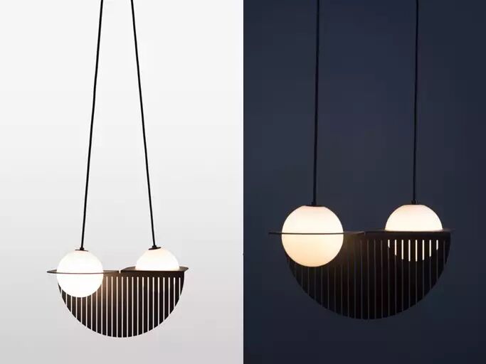 灯具 | 线条简洁流畅的吊灯
