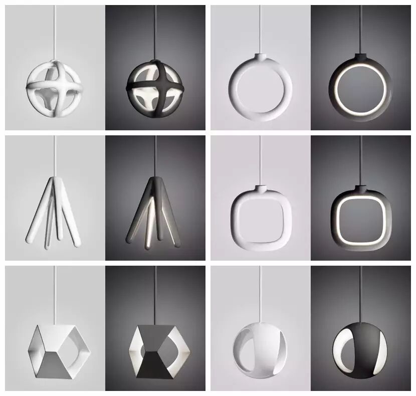 灯具 | 神秘奇幻的3D吊灯
