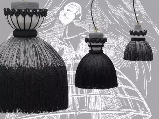 穿在身上的的衬裙灯具