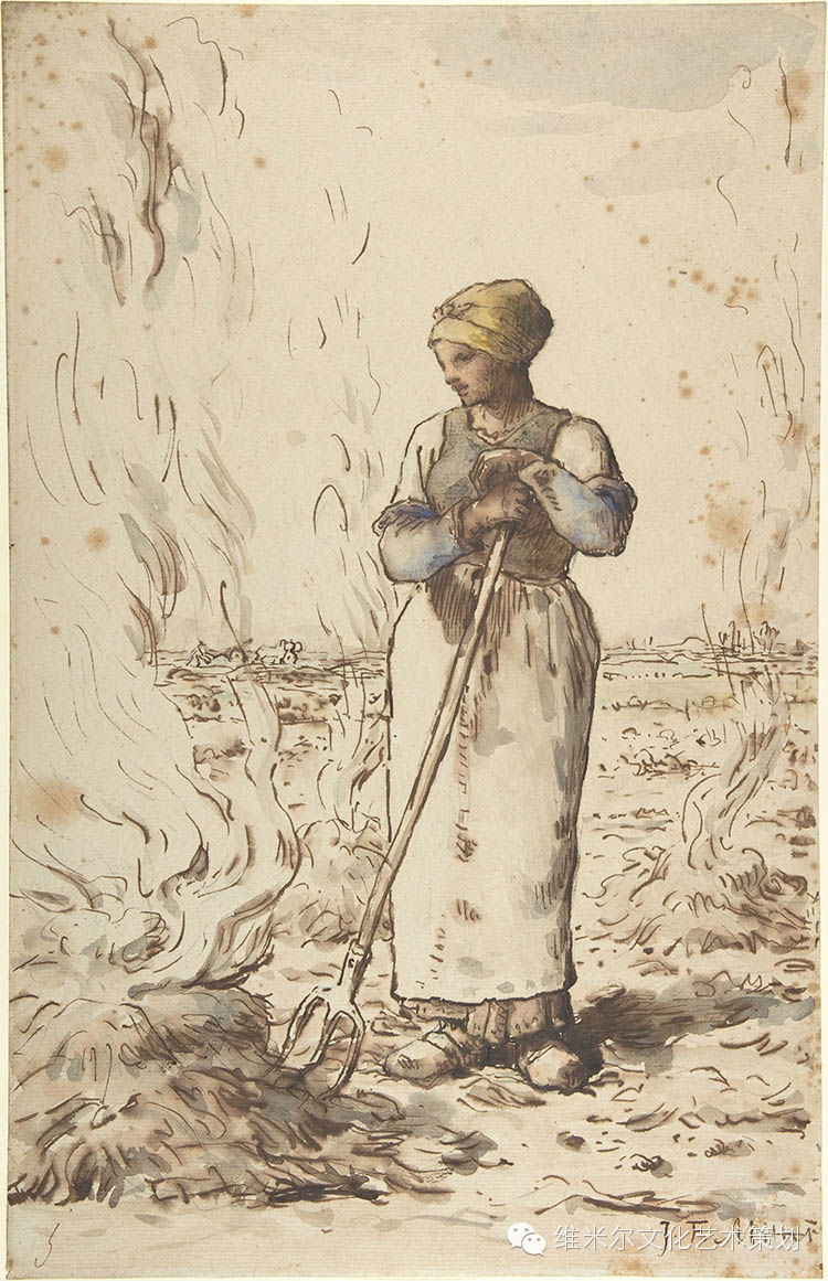 让弗朗索瓦米勒法国著名画家jeanfrancoismillet