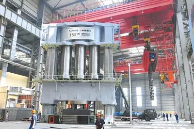 自由锻造油压机主体