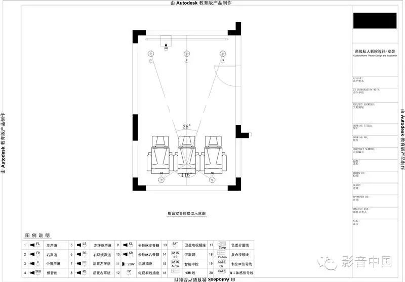 【方案】花园里的星空影院-宜昌邦德龙盘湖样板间影音室案例赏析