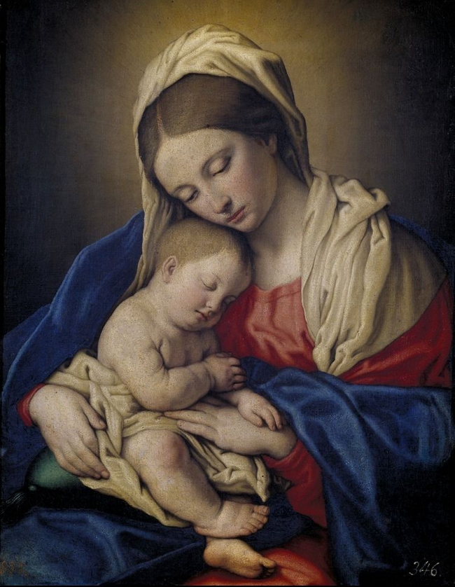 拉斐尔和他的圣母像