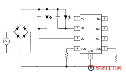 拓扑思科：TC1633线性兼容可控硅调光LED灯丝灯/球泡灯方案