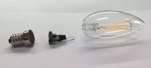 BP9736B全压输入E14灯丝灯方案 体积小，集成MOSFET，过认证！