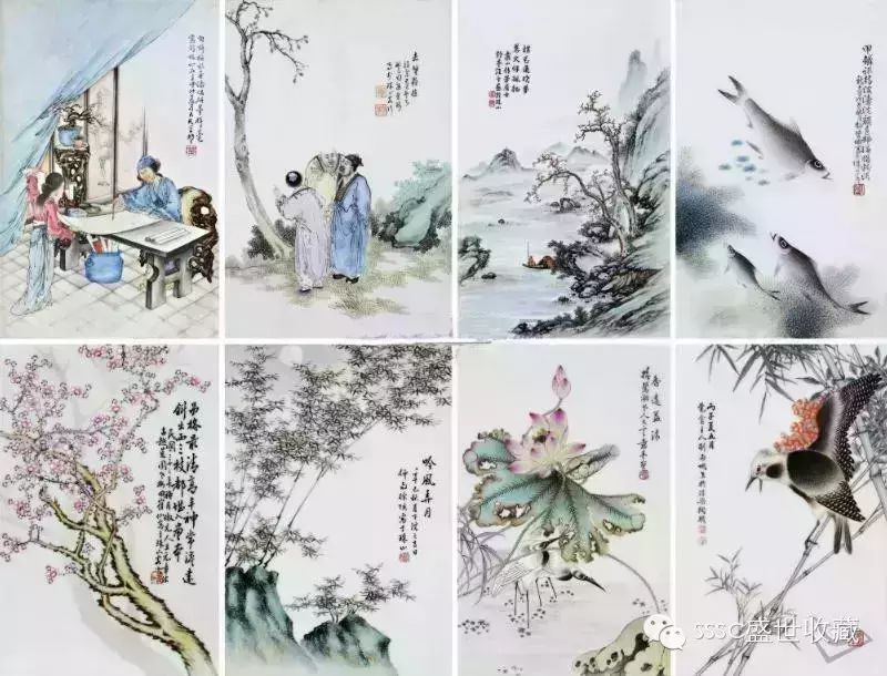 珠山八友瓷板画——近百年中国最贵的瓷器
