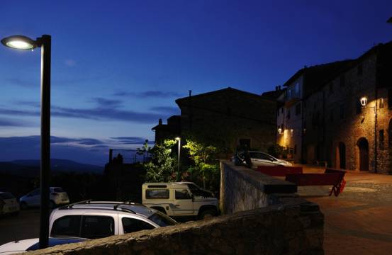 【案例】施莱德照明让意大利Casole d'Elsa古城重放光彩