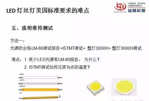 LED灯丝灯的美国市场准入规则和难点分析