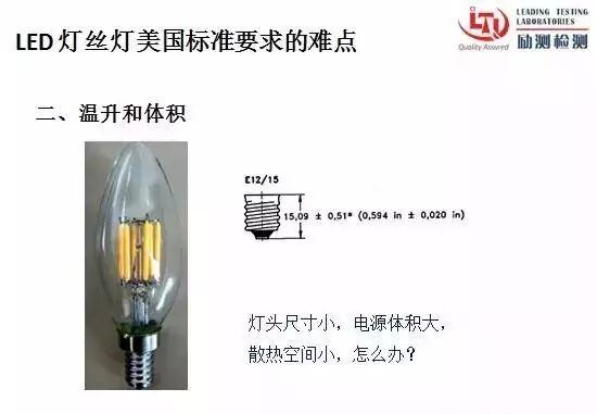 LED灯丝灯的美国市场准入规则和难点分析