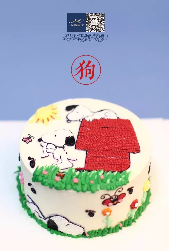 裱花12生肖生日蛋糕再次复性改革奶油与翻糖结合颠复传统