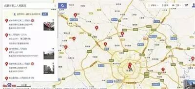 成都私立医院排名前十-没谱 | 通过百度地图找医院 搜到的前10家医院居然都不对