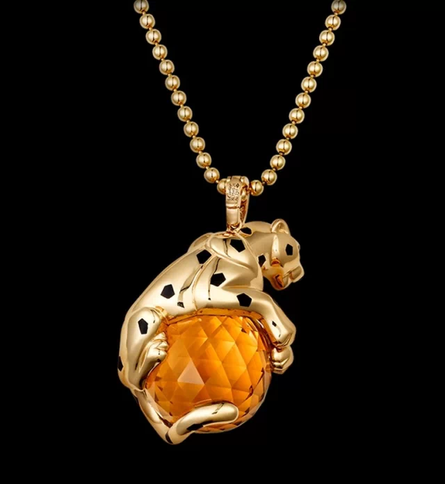 卡地亚豹子吊坠/项链系列（全）