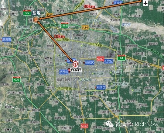 由此可便捷抵达城市各核心区,距石家庄火车站及城市核心区百盛10km,距图片