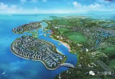 作为蓬莱有史以来最大的项目工程,这三座人工岛未来将以怎样的名称,为