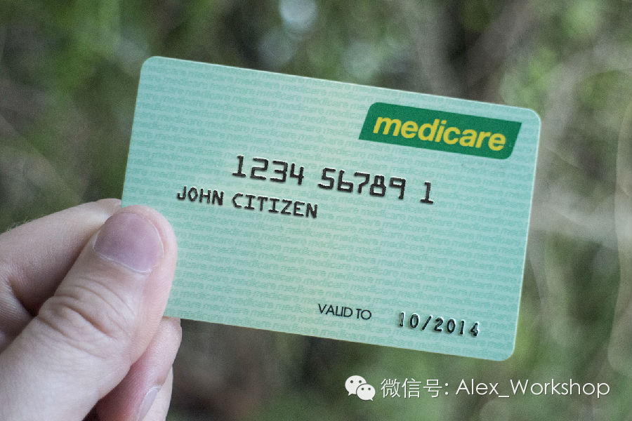 1,medicare card  国民医疗卡)