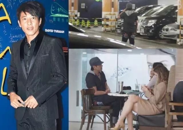 吕颂贤跟友人叹咖啡 再一人逛商场