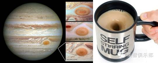木星上的涡旋与咖啡杯里的涡旋