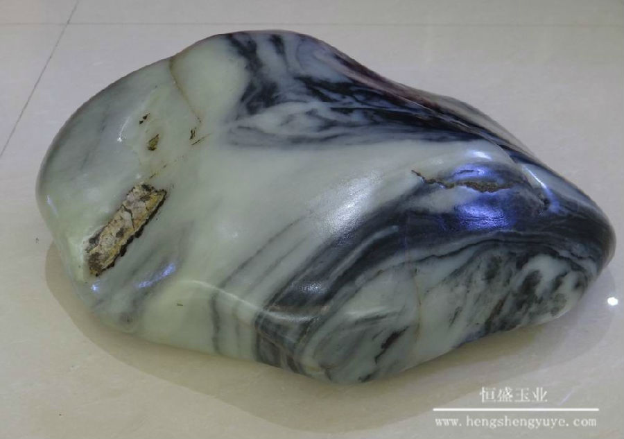 和田玉的种类及产地解说-青花籽料篇