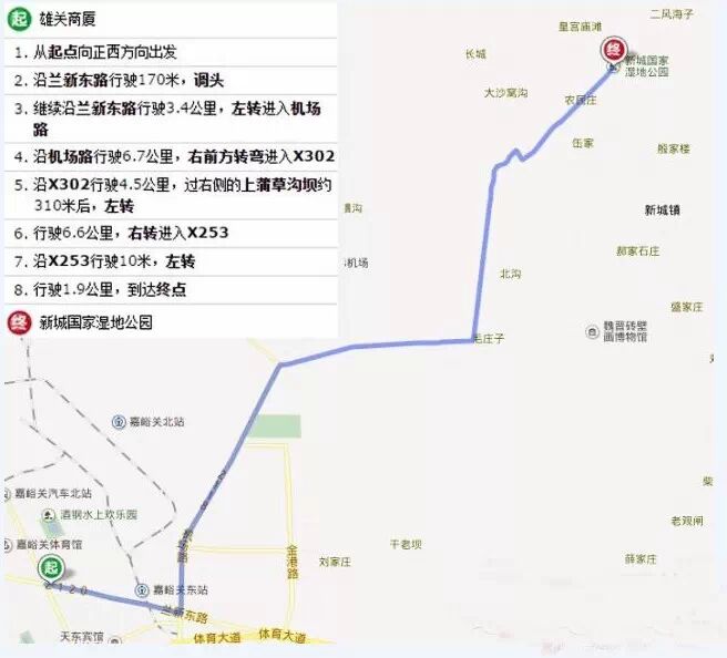 畅游草湖路线图