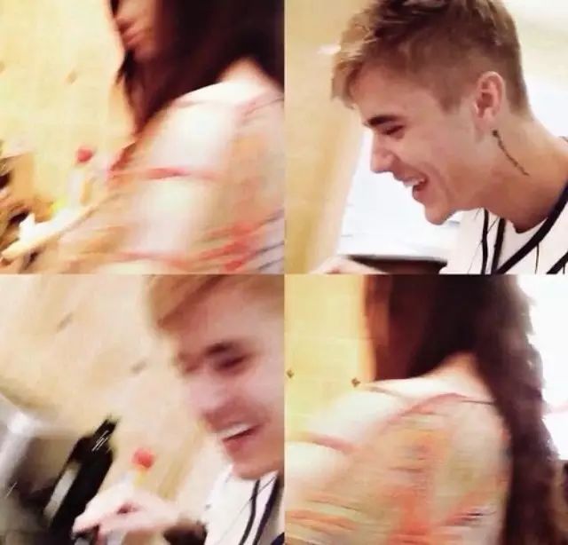 Justin Bieber为Selena Gomez做饭