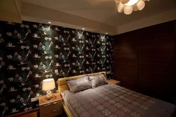 让眼睛怀孕的卧室壁纸 85㎡,8.8万,简约-怀孕期