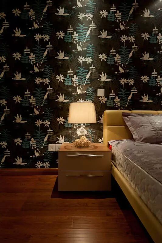 让眼睛怀孕的卧室壁纸 85㎡,8.8万,简约-怀孕期