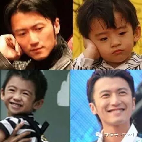 被谢霆锋父子照感动到了,骂他不管孩子的可能没看过这些...