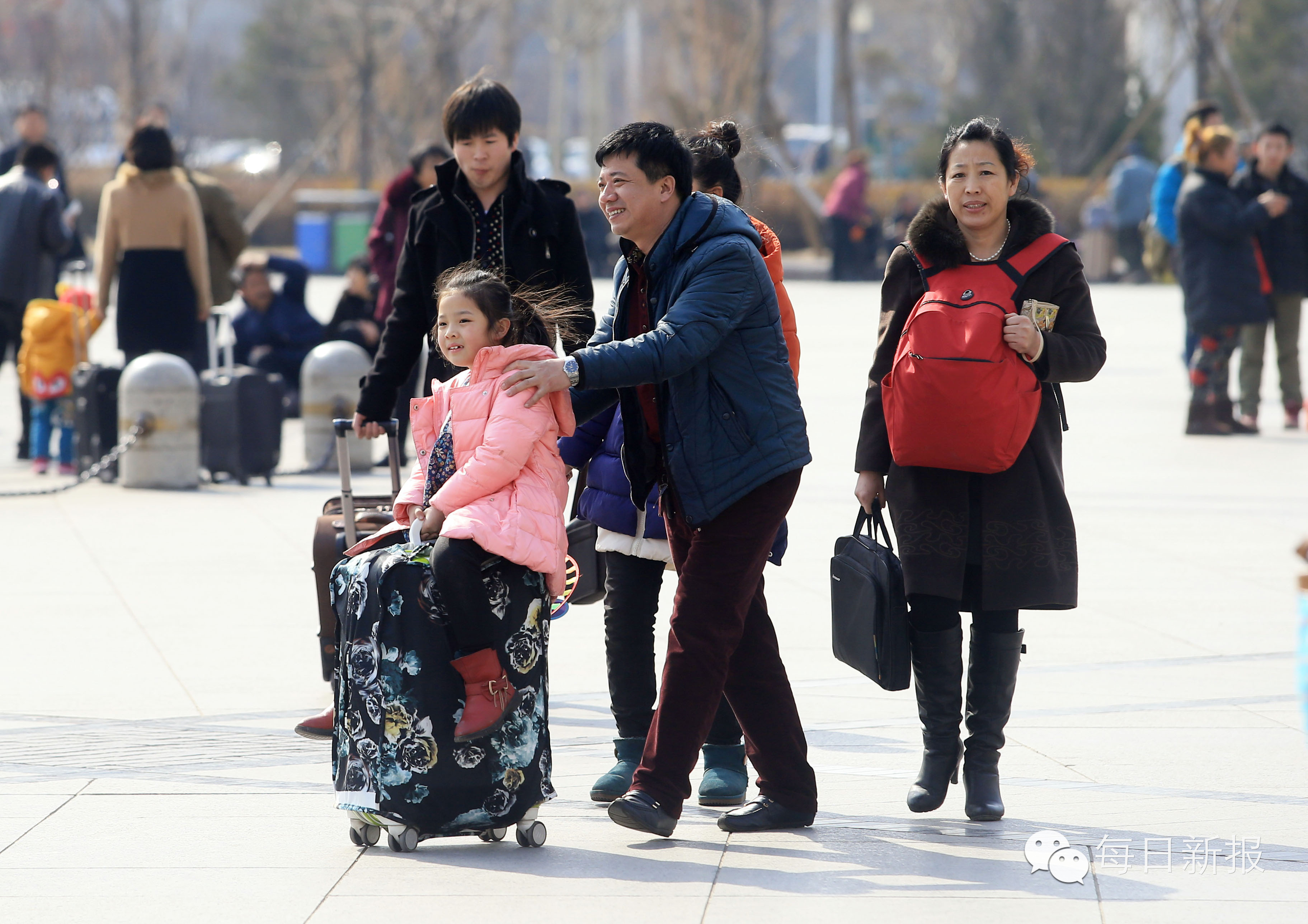 在天津站，我们见证这些别离